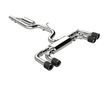 2022-2025 VW Golf R MK8 Catback Sportavgassystem Quad Utblås Bak Aktivt Avgassystem Kolfiber Utblås MBRP